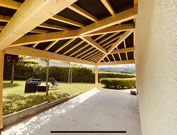 construction maison ossature bois  Issoire